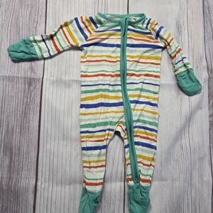 Colorful Striped Kids One Piece